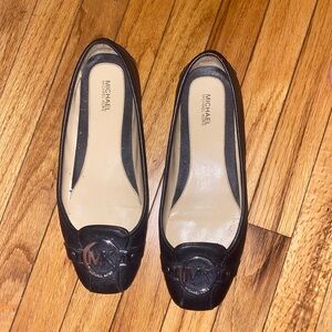 Adorable black Michael Kors flats